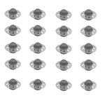 Hearing Aid Domes, 20pcs Hearing Aid Open Domes Suitable for Weople with Moderate Hearing Loss-M