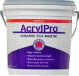 Custom Building Products AcrylPro Ceramic Tile Adhesive 1 gal.