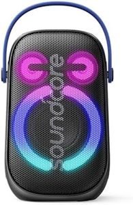 Soundcore Anker Rave Neo 2 Portable Speaker with 80W Stereo Sound,Partycast 2.0,Light Show,Ipx7 Waterproof(Floats On Water) 18H Playtime,Customizable Eq & Bass Up for Party,Backyard-Black,USB