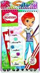 CRAYOLA 04 0476 Creations Fashion Sketch Set, Learn Fashion Illustration, Includes Stencils and Stickers, Great for Creative Kids