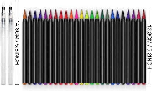 Amteker Watercolour Brush Pens Set – 20 Vibrant Colors for Artists