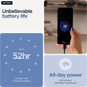 Motorola Edge 60 Smartphone, 12GB RAM 512GB – Gibraltar Sea