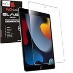 TECHGEAR iPad 10.2" 2021/2020 / 2019 GLASS Screen Protector, Tempered Glass Screen Protector [9H Hardness] [Crystal Clarity] [Scratch-Resistant] [No-Bubble] for iPad 10.2" 9th / 8th / 7th Generation