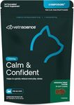 VetriScience Composure Cat Calming Chews - Clinically Supported Cat Anxiety Relief Supplement for Stress, Grooming, Vet Visits, Separation & More - 30 Count, Chicken and Trout Flavor