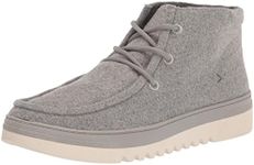 Dr. Scholl's Shoes Women's Get Hyped Booties Ankle Boot, Light Grey Fabric, 10