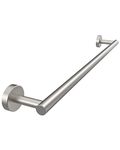 WZRUA Towel Rail Wall Mounted 45CM Brushed Nickel Hand Towel Holder, 304 Stainless Steel Rustproof Round Towel Bar Rail Rack for Bathrooms & Kitchen(Silver)