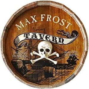 Personalized Quarter Barrel Sign (Pirate's Tavern)