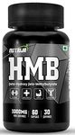 NutriJa HMB 1000MG Capsules (Beta-Hydroxy Beta-Methylbutyrate) - Pure HMB | Prevents Muscle Breakdown, Faster Recovery, Strength (60 Capsules)