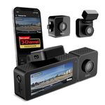 Qubo 3-Channel Dashcam Trio by Hero Group (Front+Rear+Cabin Camera) [New Launch] | 4MP | Built-in Wi-Fi & GPS | Wide FOV | IR Night Vision | App Control | Supports up to 1TB SD Card