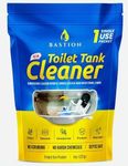 Bastion Toilet Tank Cleaner, Single Use 8oz (227g) Packet (*Not For Toilet Bowl*) Removes Rust, Calcium Deposits, Mineral Build Up, & Hard Water Stains