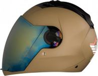 Steelbird SBA-2 7Wings ISI Certified Full Face Helmet Fitted with Clear and Extra Chrome Visor