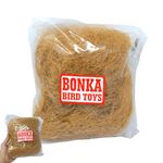 Bonka Bird Toys 3144 Coconut Fiber Bedding for Bird Nest Sterilized Natural Pet Fiber