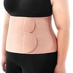 momcozy Ergowrap Postpartum Belly Band, 3D Abdomen Lifting & Ergonomic Back Support Abdominal Binder, Seamless & Invisible Wrap Shapewear for Postpartum C-Section Recovery, Daily Wear, Exercise