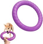 Dog Flying Disc Floating Dog Ring Toys Indestructible Dog Chew Toys for Chewers Dog Toys for Pool Float Durable Dog Swimming Toy for Throwing,Catching,Grabbing Pitch Dog Toy Toss Ring for Dogs