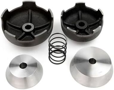 5 Piece Light Duty Truck 2 Cone & 2 Bell Clamp Adapter Set for Ammco Brake Lathes with 1" Arbor - 9399/9499 - Made in USA