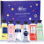 Hand Cream Gift Set - Moisturizing Hand Cream Set with Natural Glycerin and Vitamin E, Pack of 6 Hand Lotion, Gift Sets for Women, Ideal Gifts for Her, Birthday Gifts for Women, Christmas gifts