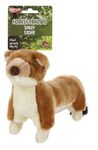 Forest friends Animal Instincts Plush Squeaky Dog Toy Soft Comfort Puppy Toy Sally Stoat - Large