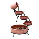 ASC Smart Solar Terracotta Sundance Ceramic Solar Water Fountain