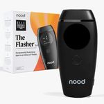 NEW Flasher 2.0 by Nood, IPL Laser Hair Removal Device for Men and Women, Pain-free and Permanent Results, Safe for Whole Body Treatment - Matte Black