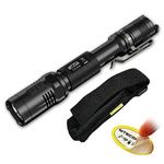 NITECORE MT20A 360 Lumens 2x AA White/Red LED Flashlight Penlight with a Keychain Light
