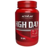 Activlab HGH Day - 60 caps | Maca Extract, L-Arginine, L-Ornithine HCL, Zinc| Natural Formula | Preworkout | Bodybuilding, Powerlifting, Combat Sports