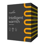 Snuggledown Intelligent Warmth Electric Blanket Double - Luxury Heated Blanket with Dual Controls, Foot Warmth & 9-Heat Settings | 100% Cotton Casing, Auto Shut-Off, Washable (135 x 190cm)