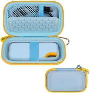 Hard Case Compatible with SanDisk Extreme PRO 500GB 1TB 2TB 4TB Portable External SSD. Carrying Travel Holder for Crucial X8 Solid State Drive (Box Only)-Blue