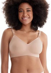 momcozy Reggiseno Senza Ferretto, Comfort Senza Cuciture Reggiseno Allattamento, Reggiseno Allattamento Imbottito Forma Naturale, Reggiseno Gravidanza