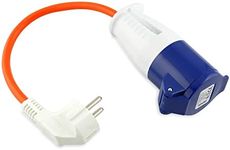 Leisurewize – Caravan Mains Adaptor Hook Up Leads, Motorhome Electric Supply – CE Approved Camping Industrial Mains Power (230V Euro Adaptor)