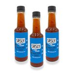 SRSLY Low Carb Sweet Chilli Keto Sauce | 3 x 150ml | Delicious, Spicy & Sweet | Dipping Sauce | Cooking Sauce | Hot Sauce | Low Calorie | Sugar Free | Vegan | 0.3g Carbs & 2 Kcals Per Tbsp