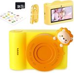 Children's Camera, 3.0 Inch Touchscreen Children's Camera, 48MP 1080P Digital Camera Children, WiFi & USB Camera Children with 32GB SD Card, Gifts for 3 4 5 6 8 7 9 10 11 12 Years Boys and Girls