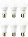 SYLVANIA GLS Frosted LED Light Bulb, E27, 14W, 1521 Lumens, Warm White 2700K - 6 Pack