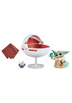 Star Wars The Bounty Collection Grogu’s Hover-Pram Pack The Child Collectible 5-Cm-Scale Figure, Kids Ages 4 and Up