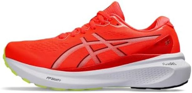 ASICS Women's Gel-Kayano 30 Running Shoes, Sunrise Red/Black, 5
