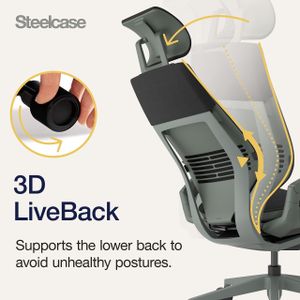 Steelcase Gesture Ergonomic Office Chair – Black