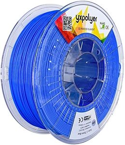 YXPOLYER 3D Printer Filament Pla Filament pla+ PLA Plus 3D Printing Filament 1.75 mm 1kg 2.2lbs with Reusable PC Spool, Impact Modified 3D Filament for Most FDM/FFF 3D Printers for Bamboo Lab P1P P1S