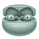 OnePlus Buds 4 Bluetooth Wireless Earbuds, Zen Green, E513A, In-Ear, True Wireless with Active Noise Cancellation