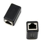 RHINORO (Pack of 2) RJ45 Ethernet Network Lan Cable Female F Joiner Coupler Connector Adapter Extender CAT6 CAT5e CAT5