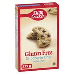 BETTY CROCKER Cookie Mix Gluten Free Chocolate Chip Flavour, 539 Grams Package of Cookie Mix, Baking Mix, Tastes Like Homemade, Easy to Bake