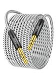 CableCreation Long Aux Cord (30FT/9M),3.5mm Audio Cable Male to Male, Braided Hi-Fi Sound 1/8 Auxiliary Headphone Cord Extension for Car, Projector, Speaker(with Aux Port Devices), Black