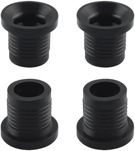 Indanpow 65113 Transmission Dipstick Tube Rubber Grommet, Compatible with Automatic Transmission Dipstick Tube Seal Parts 1259475, for 4L60 4L60E TH350 TH400 TH700 700R4 (4 Pack)