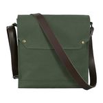Indiana Bag Mk VII Leather Strap WWII Gas Mask Bag Satchel Reproduction Classic Indy Bag Olive Green
