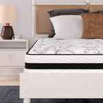 Signature Design By Ashley 8 Inch Chime Express Hybrid Innerspring - Firm Mattress-Twin - White