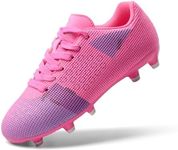 DREAM PAIRS Boys Girls Soccer Cleat