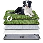 HQ4us Dog Grass pad with Tray Large