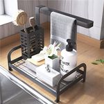 COVAODQ Kitchen Washing up Organiser,Washing up Caddy,Kitchen Sink Caddy Organiser,Sink Caddy,Sink Organiser(Large)