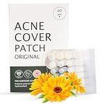 Happy Me Acne Patches -Pack of 120 Hydrocolloid Pimple patches for All Skin Types-Spot Stikers Made with natural Oils, Tea Tree and Calendula, 3 Sizes