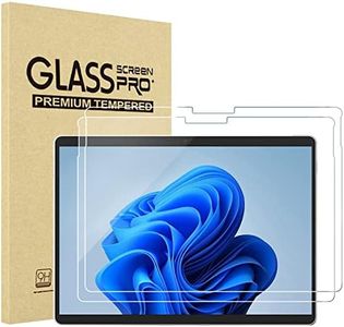 ProCase 2 Pack Surface Pro 9 2022 / Surface Pro 8 2021 / Surface Pro X (2021&2019) 13 inch Screen Protector, 9H Ultra Thin Tempered Glass Screen Film Guard for 13" Microsoft Surface Pro 9 8 X