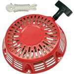 ZAMDOE GX340 GX390 Recoil Starter Pull Start Assembly for Honda GX610 GX620 GX 340 GX 390 28400-ZE3-W01ZA 11hp 13hp 389 420 439 cc Generator Gasoline Engine Replacement Parts, with Pull Cord Rope