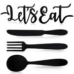Yerliker 5 Pieces Let's Eat Sign, W